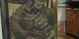 В. Турчинский. Фото на металле. Латунь: 600х1100 мм. Монументы. Памятники