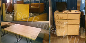 Оформление кафе. Дизайн интерьера фото. Красивая гравировка.