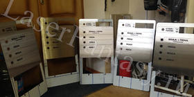 Гравировка на металле в обновленном дизайне моек машин.