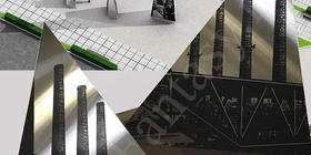 Гравировка металла на визуализации парковой зоны г. Магнитогорска